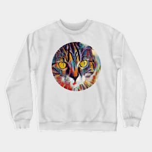 Affectionate floppy cat Crewneck Sweatshirt